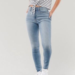 Hollister super skinny high rise jeans